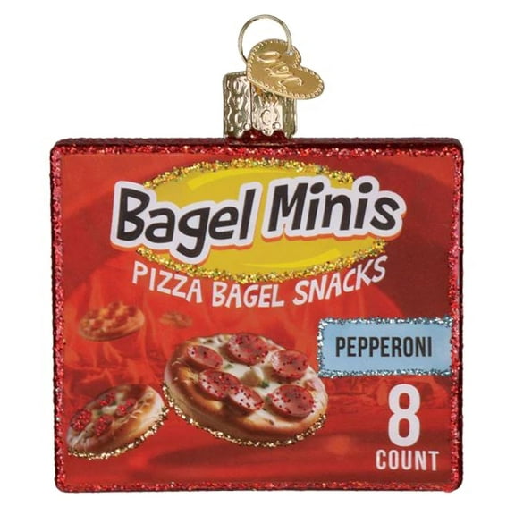 Old World Christmas Bagel Minis Glass Ornament for Holiday Tree