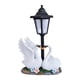 thumbnail image 1 of Estatua decorativa de cisne para jardín exterior con farol solar, elegante figura de animal, lámpara de exterior para terraza o patio., 1 of 9