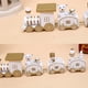 thumbnail image 5 of Ounissouiy Navidad tren de madera granja rústica niños artesanías decorativas hechas a mano Kits de decoración para fiestas cinco, 5 of 6