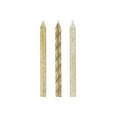 thumbnail image 3 of Unique Industries Gold Spiral Birthday Candles, Pack of 24, Gold, 3 of 3