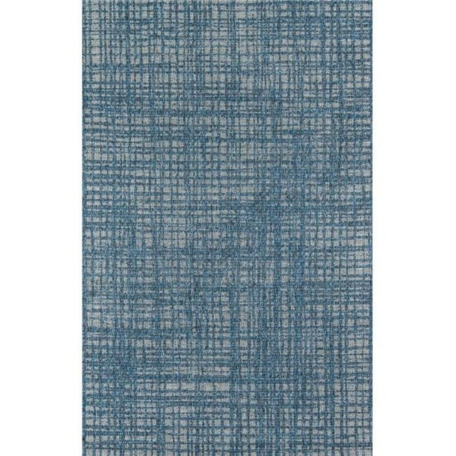 Momeni COMO0COM-6BLU2776 2 ft. 7 in. x 7 ft. 6 in. Como Machine Made 100 Percent Polypropylene Runner Area Rug, Blue
