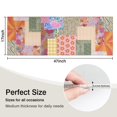 thumbnail image 5 of Pioneer Flower Floral Print Pattern Kitchen Rug Mat,Kitchen Runner Rugs Non Skid Washable,Decorative Kitchen Floor Mats for Kitchen,Sink,Laundry,17"X47", 5 of 5