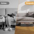 thumbnail image 4 of Organizador de almacenamiento para cama caja con ruedas gris, 4 of 7