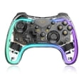 thumbnail image 1 of Gamepad inalámbrico para NS/NS Lite/NS OLED Game Controller (transparente) blanco FLhrweasw Nuevo, 1 of 7