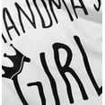 thumbnail image 4 of Grandmas Girl Princess Granddaughter Youth T Shirt Tee Girls Infant Toddler Brisco Brands 4T, 4 of 5