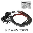 thumbnail image 3 of TUOBARR Car Chassis Flexible RGB LED Strip Lights (4PCS), 3 of 5