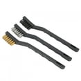 thumbnail image 1 of Cleaning Brush, 3 Pcs Multi-purpose 3D Printer Accessory, For Applicable To All 3D Printer Nozzle Hot Bed, 1 of 8