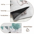 thumbnail image 6 of Area Rug 2x3ft, Cute Pet French Bulldog with Sweater Washable Rugs for Living Room Bedroom, Flag Balloon Celebration Soft Non-slip Area Rugs Rectangle Floor Carpet for Dining Room, 6 of 9