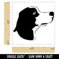 thumbnail image 2 of Beagle Face Profile Sketch Self-Inking Rubber Stamp Ink Stamper - Yellow Ink - Small 1 Inch, 2 of 7