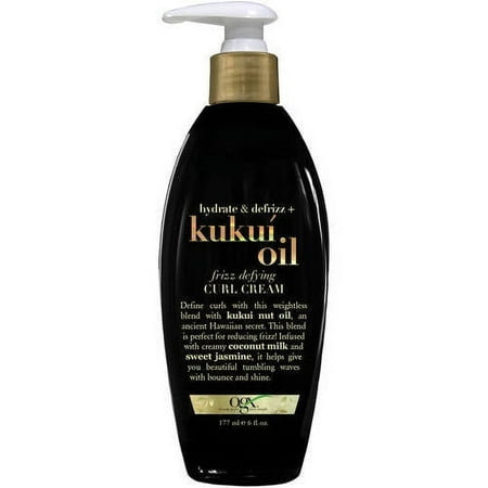 OGX® Hydrate + Defrizz Kukui Oil Frizz Defying Curl Cream 6 fl. oz. Pump