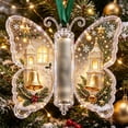 thumbnail image 4 of Christmas Cash Gift Butterfly Ornament, Money Holder for Rolled Bills, Hanging Christmas Tree Decoration, Festive Stocking Stuffer Keepsake for Holiday Gifting, 4 of 7