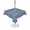 Blue, variant on Outdoor Tablecloth with Umbrella Hole for Patio/Picnic/Party/Camping, Beige Solid Color Waterproof Table Cloth Round Cover Washable, Aesthetics Contemporary Luxury (Dia 54")