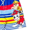thumbnail image 4 of Paw Patrol Chase Marshall Rubble Toddler Boys Rash Guard and Swim Trunks Outfit Set Toddler to Little Kid, 4 of 5