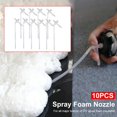 thumbnail image 4 of Spray Foam Replacement Tubes Nozzle Plastic Gap Filling Tube for DIY Spraying, 4 of 9