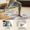 thumbnail image 4 of Colorful Floral Pattern Hot Yoga Mat Towel Non Slip for Hot Yoga - Quick-Drying Yoga Mat Cover with 4 Corner Pockets with Travel Bag - Hot Yoga Towel Non Slip Grip Moisture Wicking Sweat 70"x26", 4 of 6