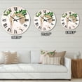 thumbnail image 4 of Designart 1 in Quartz Farmhouse Wall Clock, 4 of 5
