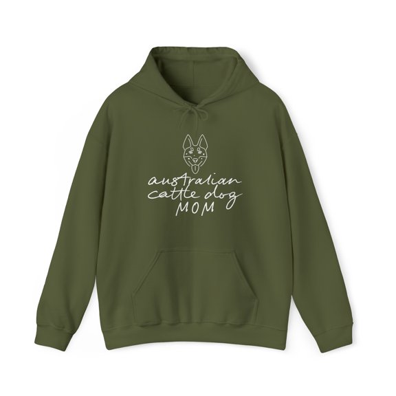 Australian cattle dog Dog Mom Hoodie, Gifts, Hooded Sweatshirt