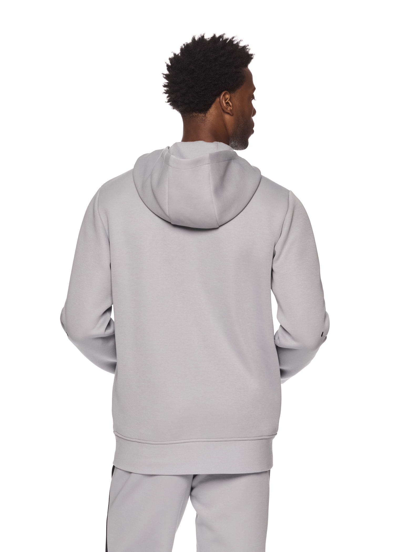 Reebok Men's and Big Men's Momentum Fleece Full Zip Hoodie, Sizes XS-5XL