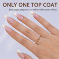 thumbnail image 2 of Gel Nail Tips Misssix French Long Square Pink 240 unidades, 2 of 6