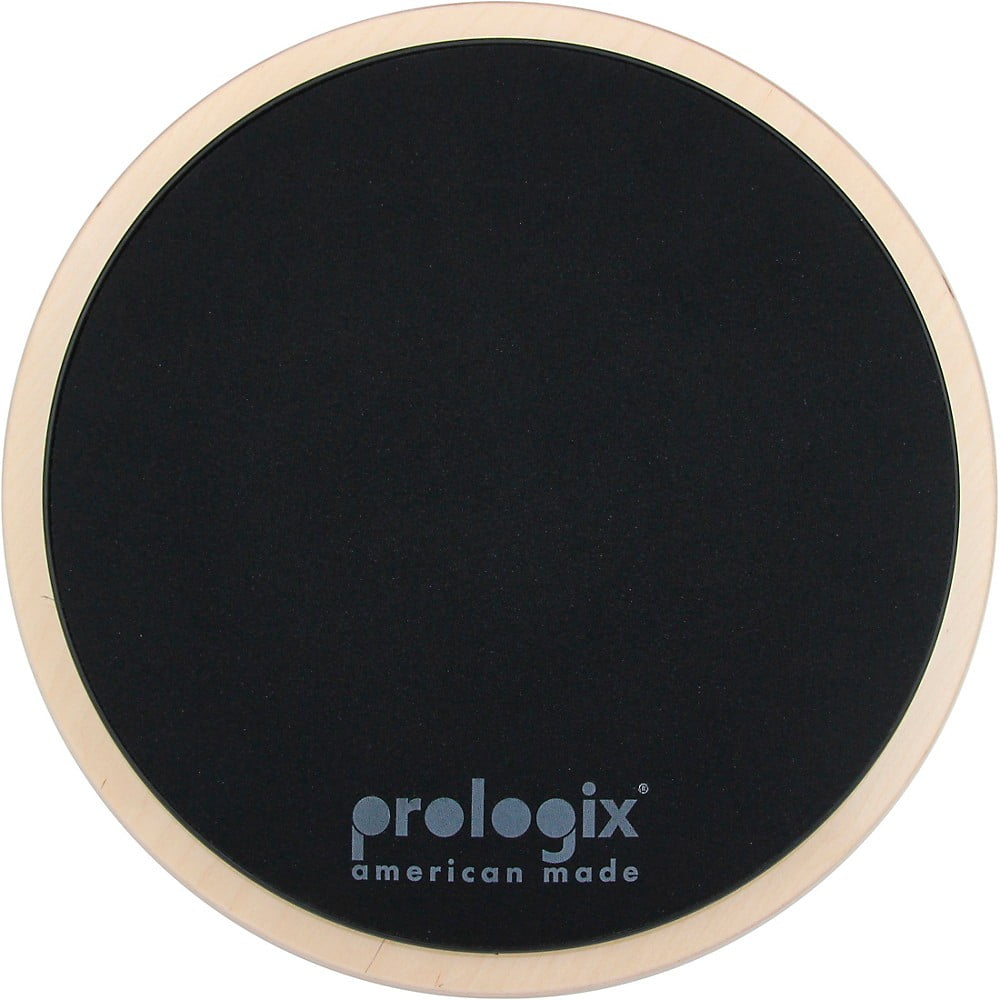 ProLogix Percussion Black Out Practice Pad With Rim 12 in.