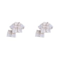 thumbnail image 2 of Sonducket Conjunto de y camiseta con botones para niñas, fiesta de verano, banquete, boda, niños, Tops de algodón, ropa, regalo de cumpleaños Type2 NO2, 2 of 6