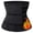 Black - X-shape bones, variant on KIWI RATA Neoprene Sauna Workout Waist Trainer for Men Sweat Trimmer Belt with Double Tummy Control Straps