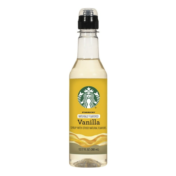 Starbucks Vanilla Syrup 12.17 fl. oz. Plastic Bottle