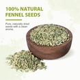 thumbnail image 3 of Soeos Whole Fennel Seeds, 8oz (227g) Resealable Bag, Non-GMO, Vegan, Gluten Free, Kosher, 3 of 6