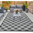 thumbnail image 1 of Alfombra para patio exterior ARSUK 150 x 100 cm resistente a la intemperie y plegable, 1 of 9
