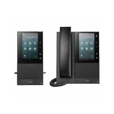 Poly CCX 505 IP Phone - Corded - Corded/Cordless - Wi-Fi - Desktop - Black - VoIP - 2 x Network (RJ-45) - PoE Ports