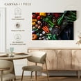 thumbnail image 5 of Elephant Stock Vegetable Stir Fry Cooking Wall Art - Horizontal Canvas Wall Art - Kitchen Wall Decor - Food And Drink Canvas - Green And Brown Decor - 51" x 34", 5 of 8