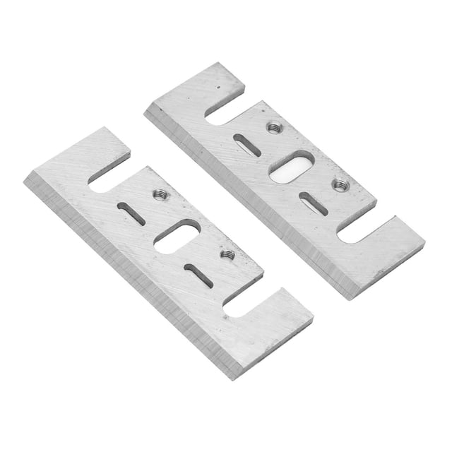 Cuchillas Cepilladoras HSS de CARBURO, Repuesto de 3-1/4 Pulgadas, Cuchillos Cepilladores de Mano para Carpintería, 2 UDS.