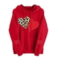 thumbnail image 4 of Dgankt Hoodies for Women Women's Hoodies Pullover Cute Heart Sweatshirts Long Sleeve Tops with Pockets S-3XL, 4 of 8