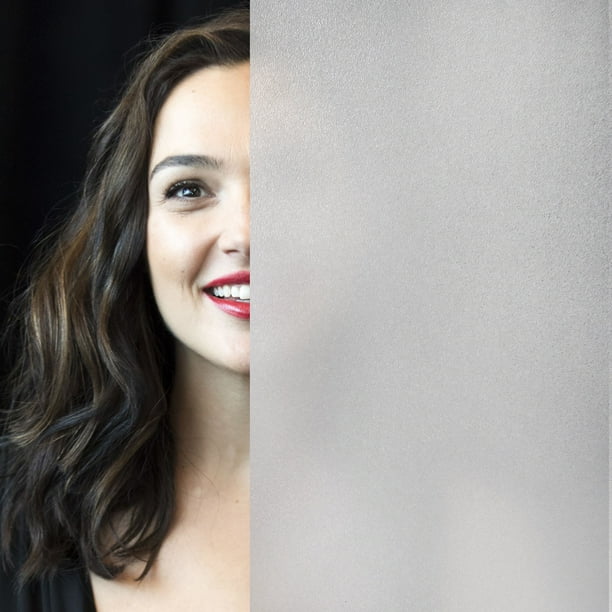 HIDBEA Frosted Privacy Window Film Anti UV Static Cling DIY Glass Window Tint Reusable For