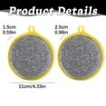 1Pc Washing Dishes Sponge,Double-Sided Dishwashing Sponge Scrubber ...