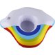 thumbnail image 1 of Portavasos inflable con forma de nube y arcoíris, posavasos flotante de dibujos animados para uso en piscina y playa, 4 Uds., 1 of 4