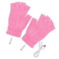 thumbnail image 2 of Guantes de calefacción eléctrica para hombres y mujeres Guantes térmicos USB para deportes de esquí (rosa), 2 of 3