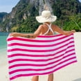 thumbnail image 3 of Arkwright Cali Cabana Beach Towels - 100% Ring Spun Cotton Pool Towel - 30 x 60 in. - (Bulk Case of 32) Pink, 3 of 8