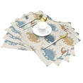 thumbnail image 2 of XMXT 4 Pcs Woven Placemats, Cartoon Dinosaur Pattern Stain Resistant Anti-Skid Placemat for Kitchen Table, 12 x 18 inches, 2 of 6