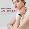 thumbnail image 7 of FESIGN Stainless Steel No Gap Watch Band Compatible with Samsung Galaxy FIT3 Metal Replacement Strap for Samsung Galaxy FIT 3 for Women Men, Black, 7 of 7