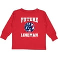 thumbnail image 3 of Inktastic Future Lineman Boys Long Sleeve Toddler T-Shirt, 3 of 5