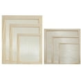 thumbnail image 1 of Bangcool Wood Picture Frame DIY: 6PCS Unfinished Wooden Photo Frame Craft Frame for Kids, 1 of 10