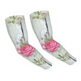thumbnail image 6 of Lsque Vintage Wood with Floral Cooling Arm Sleeves for Men & Women -Compression Sleeves to Cover Arms for Working,Sun Sleeves for UV Protection,Breathable, Moisture-Wicking, 6 of 8