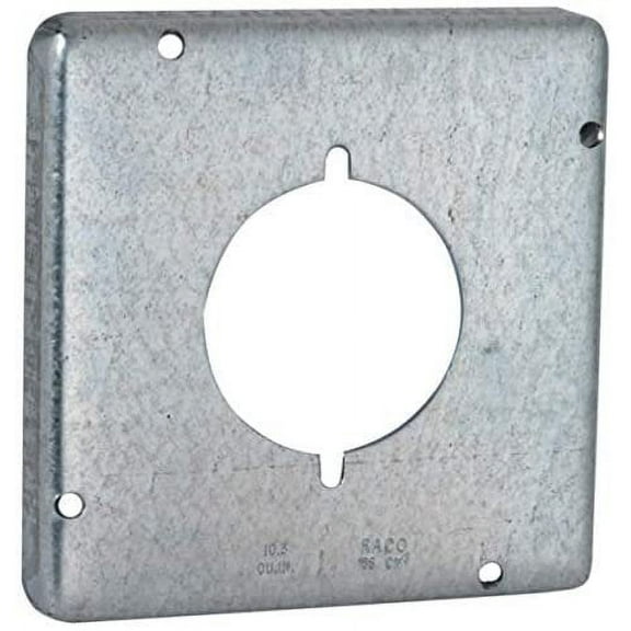 Raco 878 Wrk Covr Sq 4-11/16" Expsd