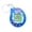 blue, variant on Retro Virtual Pet Digital Game Keychain, Nostalgic Electronic Collectible,Red