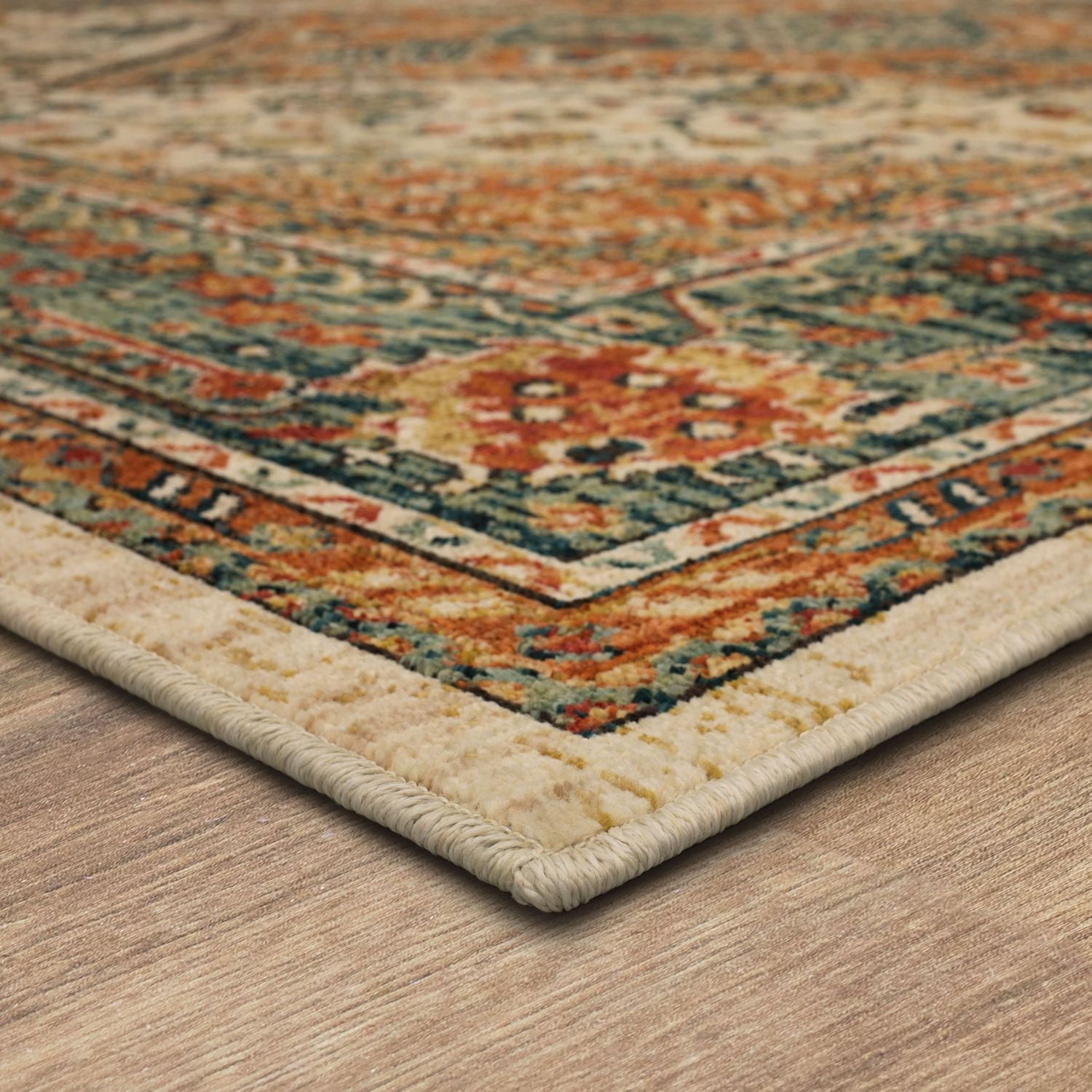 Mohawk Home Coleman Spice Polyester Area Rug