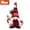 C, variant on STPToys Christmas Gnome Figurine 24cm Faceless Swedish Tomte Doll With Candy Cane Knitted Hat And Berry Accents For Tabletop Mantel Holiday Home Decor