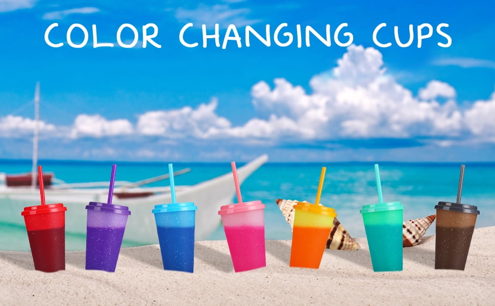 Kids Color Changing Cups 4pk – Ello