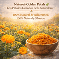 thumbnail image 2 of Calendula Loose Leaf Herbal Tea Dried Marigold Flower Petals Wildcrafted Non-GMO Gluten-Free 4 oz By BexpertsUSA, 2 of 9