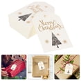 thumbnail image 3 of 100pcs Christmas DIY Tags Merry Christmas Bookmark Christmas Small Cards, 3 of 7